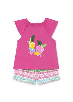 Mayoral Komplet top i spodenki 1233 Różowy Regular Fit ze sklepu MODIVO w kategorii Odzież dla niemowląt - zdjęcie 182605285