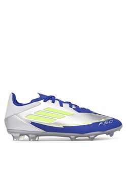 adidas Buty do piłki nożnej F50 League Messi Firm/Multi-Ground IH0924 Szary ze sklepu MODIVO w kategorii Buty sportowe dziecięce - zdjęcie 182605345