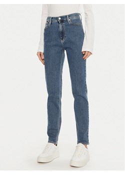 Calvin Klein Jeans Jeansy J20J224030 Niebieski Mom Fit ze sklepu MODIVO w kategorii Jeansy damskie - zdjęcie 182605355