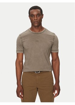 BOSS T-Shirt Tokks 50502173 Beżowy Regular Fit ze sklepu MODIVO w kategorii T-shirty męskie - zdjęcie 182605368