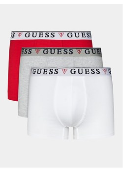Guess Komplet 3 par bokserek U97G01 KCD31 Czerwony ze sklepu MODIVO w kategorii Majtki męskie - zdjęcie 182605398