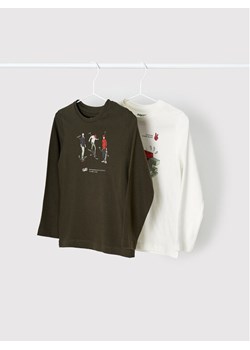Mayoral Komplet 2 bluzek 4020 Kolorowy Regular Fit ze sklepu MODIVO w kategorii T-shirty chłopięce - zdjęcie 182605425