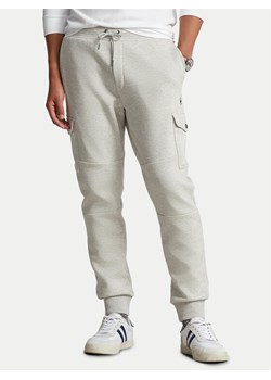Polo Ralph Lauren Spodnie dresowe 710881522006 Szary Regular Fit ze sklepu MODIVO w kategorii Spodnie męskie - zdjęcie 182605426