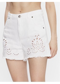 TWINSET Szorty materiałowe 231TT2752 Écru Regular Fit ze sklepu MODIVO w kategorii Szorty - zdjęcie 182605509