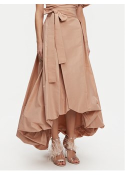 PINKO Spódnica trapezowa Taffeta 104913 Y3LE Beżowy Regular Fit ze sklepu MODIVO w kategorii Spódnice - zdjęcie 182605686