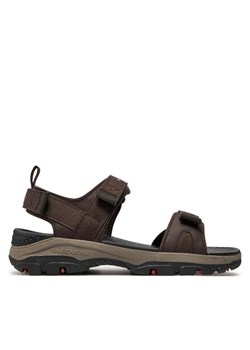 Skechers Sandały Tresmen-Ryer 205112/CHOC Brązowy ze sklepu MODIVO w kategorii Sandały męskie - zdjęcie 182605717