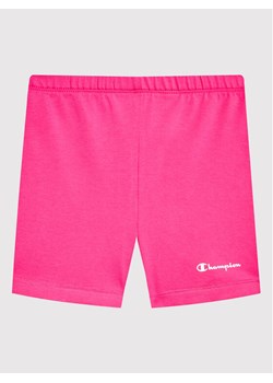 Champion Szorty sportowe 404326 Różowy Slim Fit ze sklepu MODIVO w kategorii Spodenki dziewczęce - zdjęcie 182605815