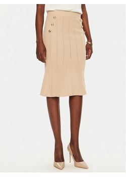 Marciano Guess Spódnica midi 5RGD07 5810Z Beżowy Regular Fit ze sklepu MODIVO w kategorii Spódnice - zdjęcie 182605845