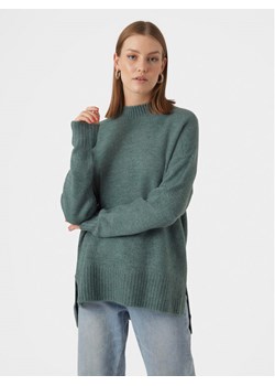 Vero Moda Sweter 10269229 Zielony Regular Fit ze sklepu MODIVO w kategorii Swetry damskie - zdjęcie 182605867