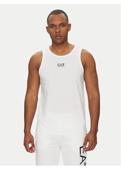 EA7 Emporio Armani Tank top 7M000295 AF10375 U0002 Biały Regular Fit ze sklepu MODIVO w kategorii T-shirty męskie - zdjęcie 182605919