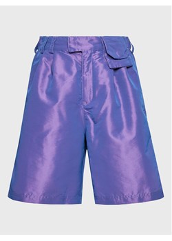 Reebok Szorty materiałowe NAO SERATI HN9115 Fioletowy Relaxed Fit ze sklepu MODIVO w kategorii Szorty - zdjęcie 182605977