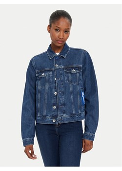 Karl Lagerfeld Jeans Kurtka jeansowa 240J1404 Niebieski Regular Fit ze sklepu MODIVO w kategorii Kurtki damskie - zdjęcie 182605978