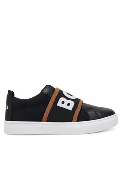 BOSS Sneakersy J51655 M Czarny ze sklepu MODIVO w kategorii Buty sportowe dziecięce - zdjęcie 182605999