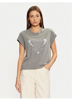 Guess T-Shirt W5RI06 I3Z14 Szary Regular Fit ze sklepu MODIVO w kategorii Bluzki damskie - zdjęcie 182606019