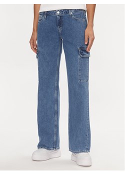 Calvin Klein Jeans Jeansy J20J223688 Niebieski Baggy Fit ze sklepu MODIVO w kategorii Jeansy damskie - zdjęcie 182606128