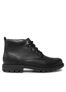 Clarks Trzewiki Batcombe Mix Ggtx Gore-Tex 261734277 Czarny ze sklepu MODIVO w kategorii Buty zimowe męskie - zdjęcie 182606137