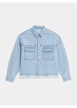 Outhorn Koszula jeansowa OTHAW23TSHIF028 Błękitny Regular Fit ze sklepu MODIVO w kategorii Koszule damskie - zdjęcie 182606266