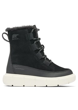 Sorel Śniegowce Explorer™III Lace Wp 2088512010 Czarny ze sklepu MODIVO w kategorii Buty zimowe dziecięce - zdjęcie 182606398