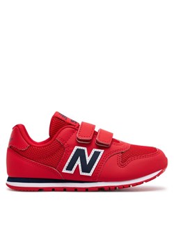 New Balance Sneakersy PV500CRN Czerwony ze sklepu MODIVO w kategorii Buty sportowe dziecięce - zdjęcie 182606448