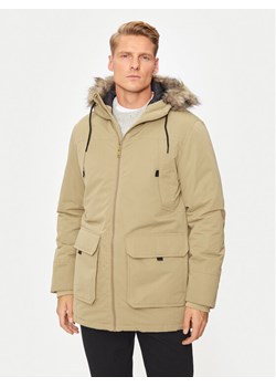 Jack&Jones Parka Construct 12258406 Beżowy Regular Fit - id: 0000304514296 - marki Jack & Jones - 182606565 Jack&Jones Parka Construct 12258406 Beżowy Regular Fit ze sklepu MODIVO w kategorii Parki męskie - zdjęcie 182606565