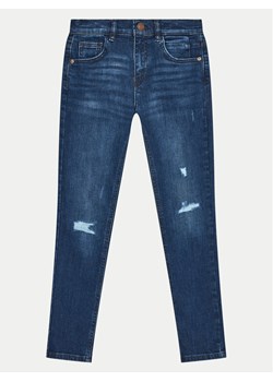 Guess Jeansy L4BA03 D4GV0 Granatowy Regular Fit ze sklepu MODIVO w kategorii Spodnie dziewczęce - zdjęcie 182606586