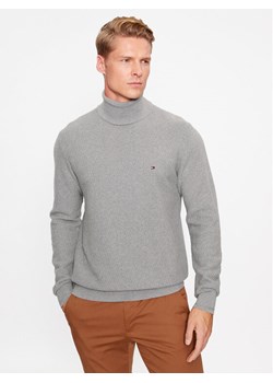 Tommy Hilfiger Golf MW0MW33453 Szary Regular Fit ze sklepu MODIVO w kategorii Swetry męskie - zdjęcie 182606588