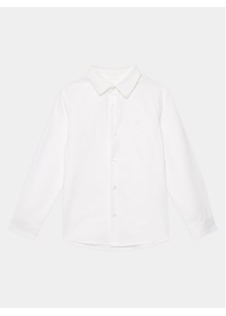 United Colors Of Benetton Koszula 5DGXCQ00T Biały Regular Fit ze sklepu MODIVO w kategorii Koszule chłopięce - zdjęcie 182606627