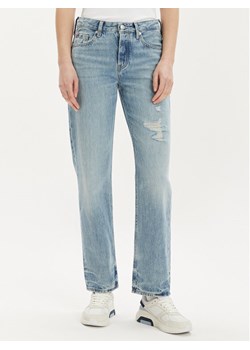 Tommy Hilfiger Jeansy Classic WW0WW41307 Niebieski Straight Fit ze sklepu MODIVO w kategorii Jeansy damskie - zdjęcie 182606706