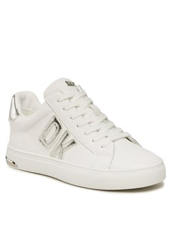 DKNY Sneakersy Abeni Lace Up Sneaker K1300916 Biały ze sklepu MODIVO w kategorii Buty sportowe damskie - zdjęcie 182606749