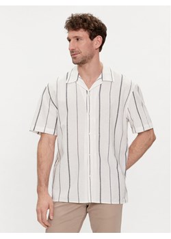 Selected Homme Koszula New Linen 16092978 Beżowy Relaxed Fit ze sklepu MODIVO w kategorii Koszule męskie - zdjęcie 182606758