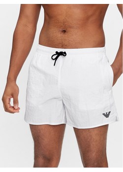 Emporio Armani Underwear Szorty kąpielowe 211756 4R422 00010 Biały Regular Fit ze sklepu MODIVO w kategorii Kąpielówki - zdjęcie 182606796