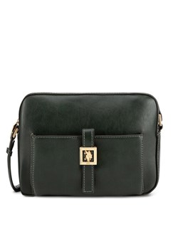 U.S. Polo Assn. Torebka BIUXT8502WVP Zielony ze sklepu MODIVO w kategorii Listonoszki - zdjęcie 182606898