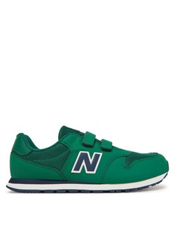 New Balance Sneakersy GV500CP1 Zielony ze sklepu MODIVO w kategorii Buty sportowe dziecięce - zdjęcie 182606929