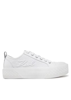 KARL LAGERFELD Trampki Kampus Max III KL60611F Biały - id: 0000305061034 - marki Karl Lagerfeld - 182606945 KARL LAGERFELD Trampki Kampus Max III KL60611F Biały ze sklepu MODIVO w kategorii Trampki damskie - zdjęcie 182606945