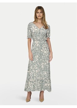 ONLY Sukienka letnia 15270519 Beżowy Regular Fit ze sklepu MODIVO w kategorii Sukienki - zdjęcie 182606955