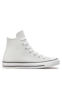 Converse Trampki Chuck Taylor All Star Faux Leather A08640C Szary ze sklepu MODIVO w kategorii Trampki męskie - zdjęcie 182607019