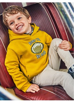 Mayoral Bluza 4451 Żółty Regular Fit ze sklepu MODIVO w kategorii Bluzy chłopięce - zdjęcie 182607119