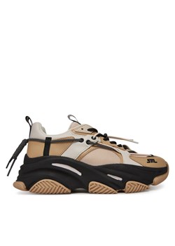Steve Madden Sneakersy Vault 2 SM11003461 Beżowy ze sklepu MODIVO w kategorii Buty sportowe damskie - zdjęcie 182607177