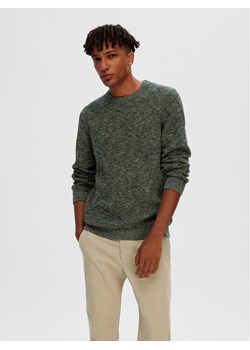 Selected Homme Sweter 16059390 Zielony Regular Fit ze sklepu MODIVO w kategorii Swetry męskie - zdjęcie 182607226