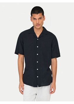Only & Sons Koszula Caiden 22025116 Czarny Slim Fit ze sklepu MODIVO w kategorii Koszule męskie - zdjęcie 182607305