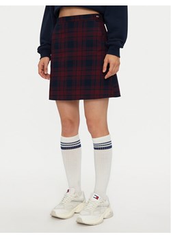 Tommy Jeans Spódnica mini DW0DW18889 Bordowy Regular Fit ze sklepu MODIVO w kategorii Spódnice - zdjęcie 182607326