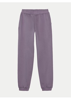 4F Spodnie dresowe 4FJWAW24TTROF754 Fioletowy Regular Fit ze sklepu MODIVO w kategorii Spodnie dziewczęce - zdjęcie 182607378