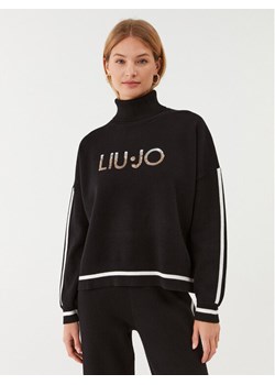 Liu Jo Golf TF3215 MA63M Czarny Regular Fit ze sklepu MODIVO w kategorii Swetry damskie - zdjęcie 182607419