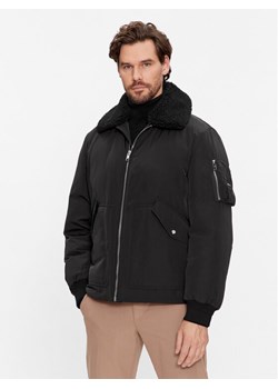 Boss Kurtka przejściowa Calliano 50498199 Czarny Regular Fit ze sklepu MODIVO w kategorii Kurtki męskie - zdjęcie 182607428