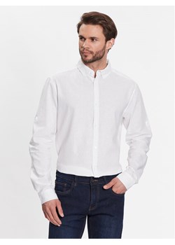 INDICODE Koszula Hanko 20-327 Biały Regular Fit ze sklepu MODIVO w kategorii Koszule męskie - zdjęcie 182607646