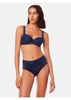 Triumph Figi klasyczne z wysokim stanem Amourette Charm T Maxi02 10216997 Granatowy ze sklepu MODIVO w kategorii Majtki damskie - zdjęcie 182607659