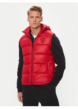 KARL LAGERFELD Kamizelka Vest 505091 543590 Czerwony Regular Fit ze sklepu MODIVO w kategorii Kamizelki męskie - zdjęcie 182607668