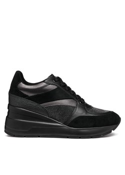 Geox Sneakersy D Zosma D368LA 0LY22 C9999 Czarny ze sklepu MODIVO w kategorii Buty sportowe damskie - zdjęcie 182607676