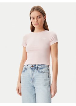 Guess T-Shirt W5GP62 KA0H1 Różowy Regular Fit ze sklepu MODIVO w kategorii Bluzki damskie - zdjęcie 182607706