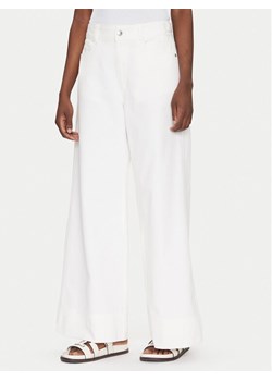BOSS Jeansy Talashea 50537020 Écru Wide Leg ze sklepu MODIVO w kategorii Jeansy damskie - zdjęcie 182607729